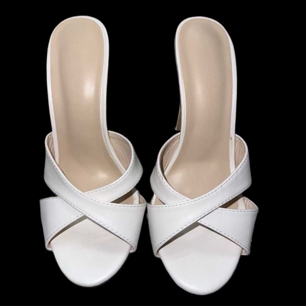 New White stilettos size 6 - image 2