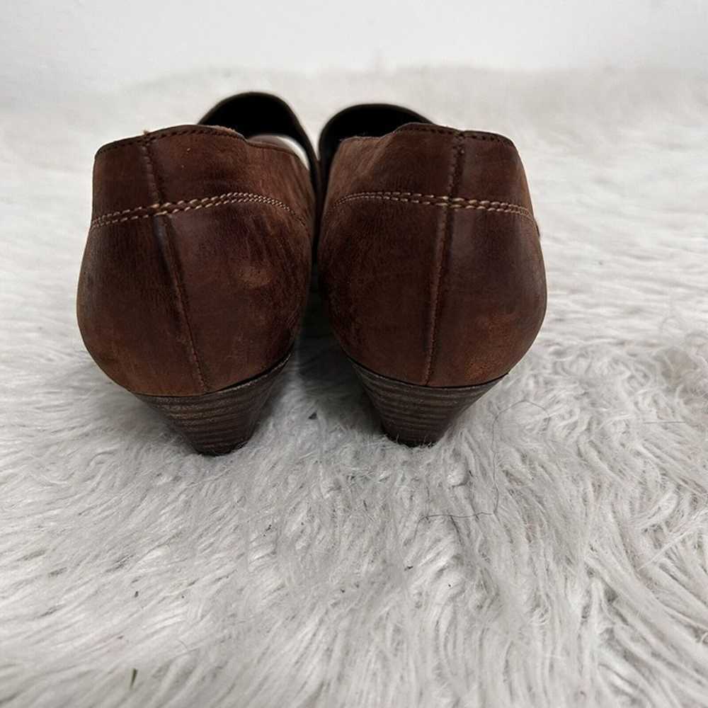 Paul Green Shoes Women's Size 10 Brown Leather Di… - image 5