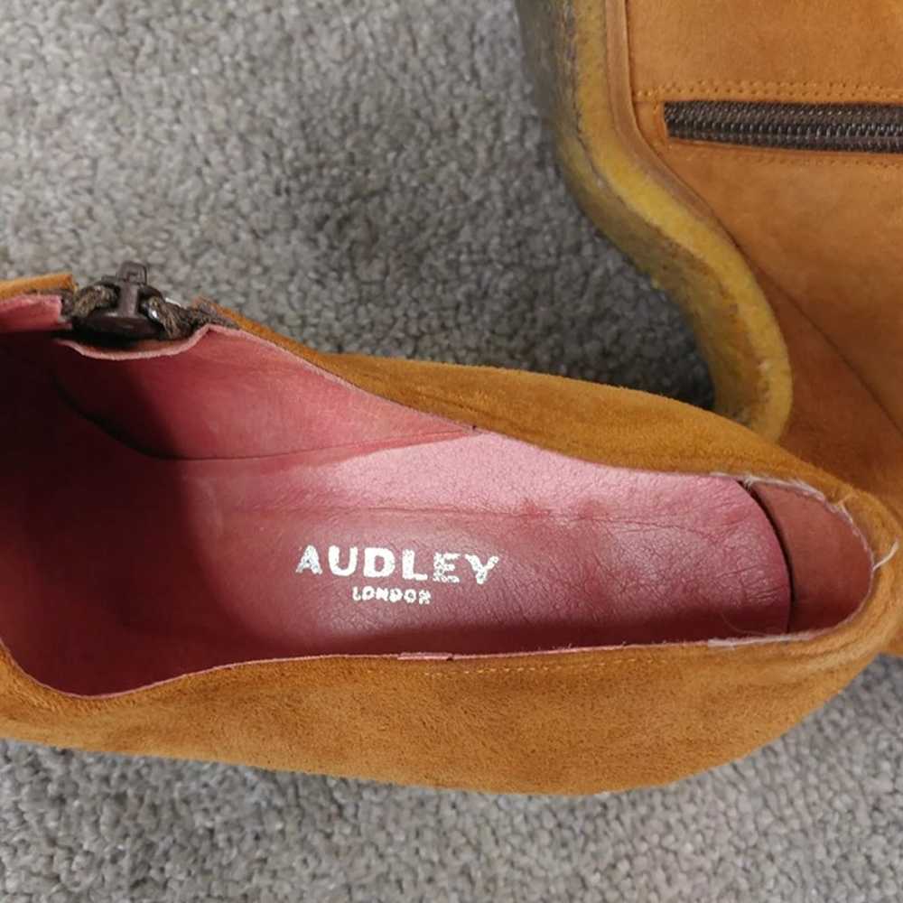 Audley London Womens Size 39.5 EU Pumps Zip Up Sh… - image 3