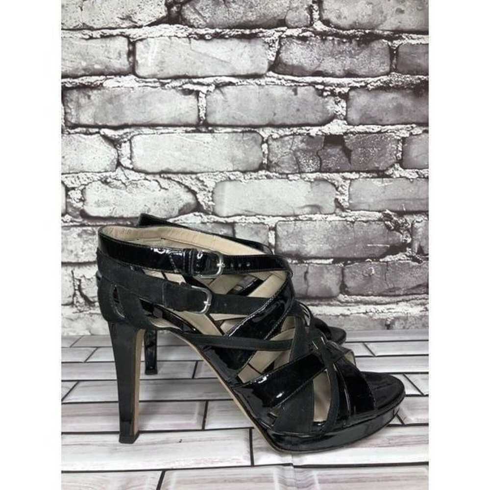 Hugo Boss Black Patent Leather Suede Gladiator St… - image 4