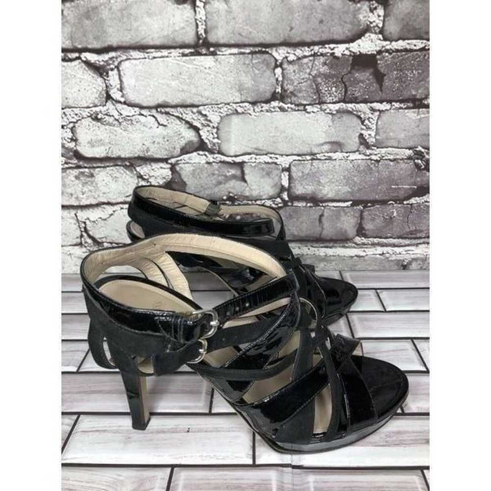 Hugo Boss Black Patent Leather Suede Gladiator St… - image 5