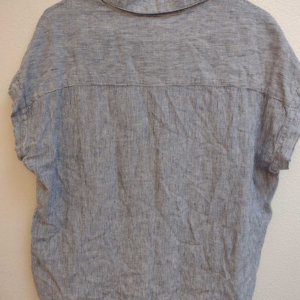 Weatherproof vintage linen top - image 2