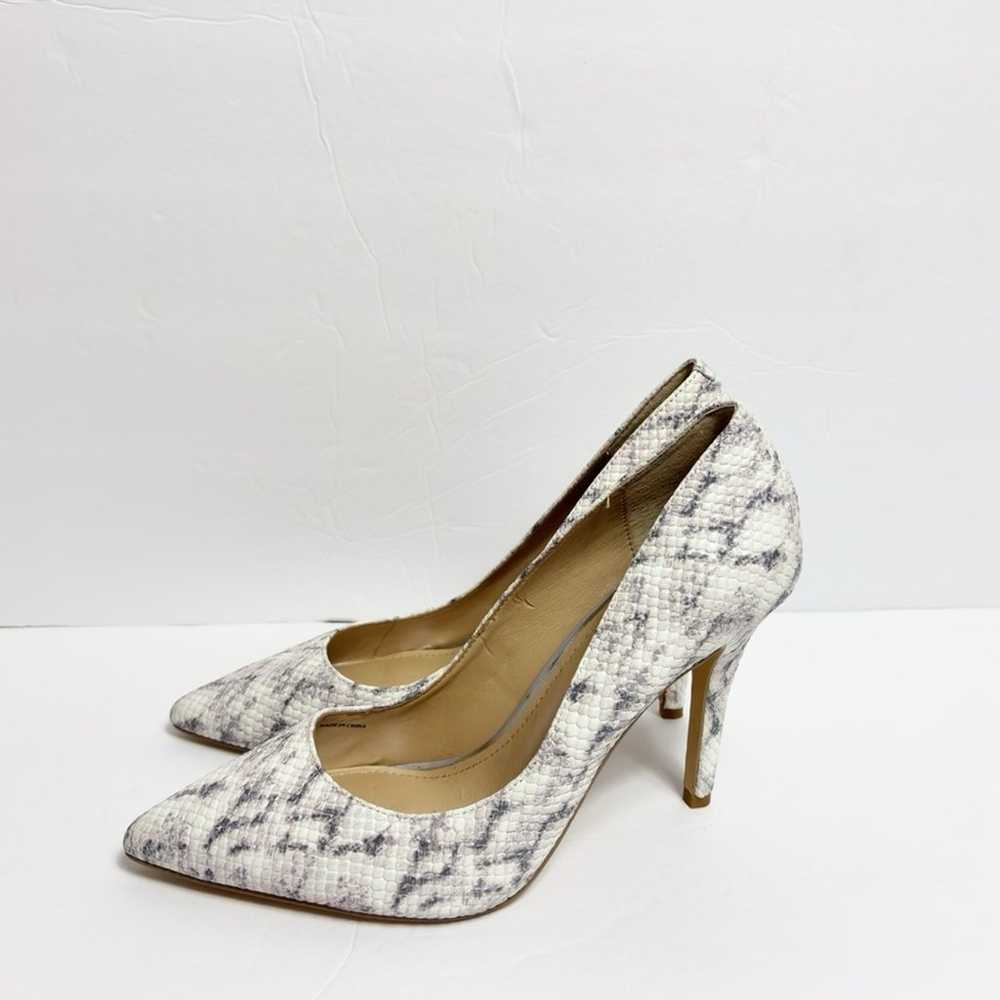 WHITE HOUSE BLACK MARKET OLIVIA SNAKE-EMBOSSED LE… - image 5