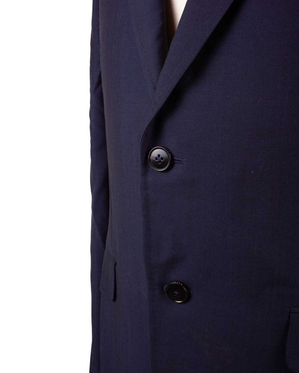 Gucci GUCCI DARK NAVY WOOL BLAZER JACKET - image 6