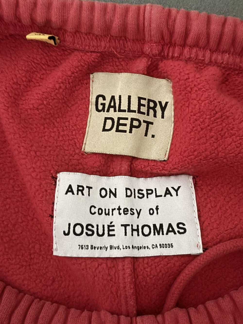 Gallery Dept. SUPER RARE - RED PAINT FLARE SWEATS - image 10