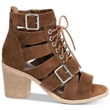 (O) Steve Madden Women's Jackson Lace Up Sandal Ch