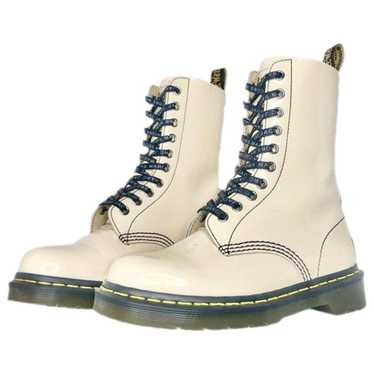 Dr. Martens 1490 (10 eye) patent leather boots - image 1