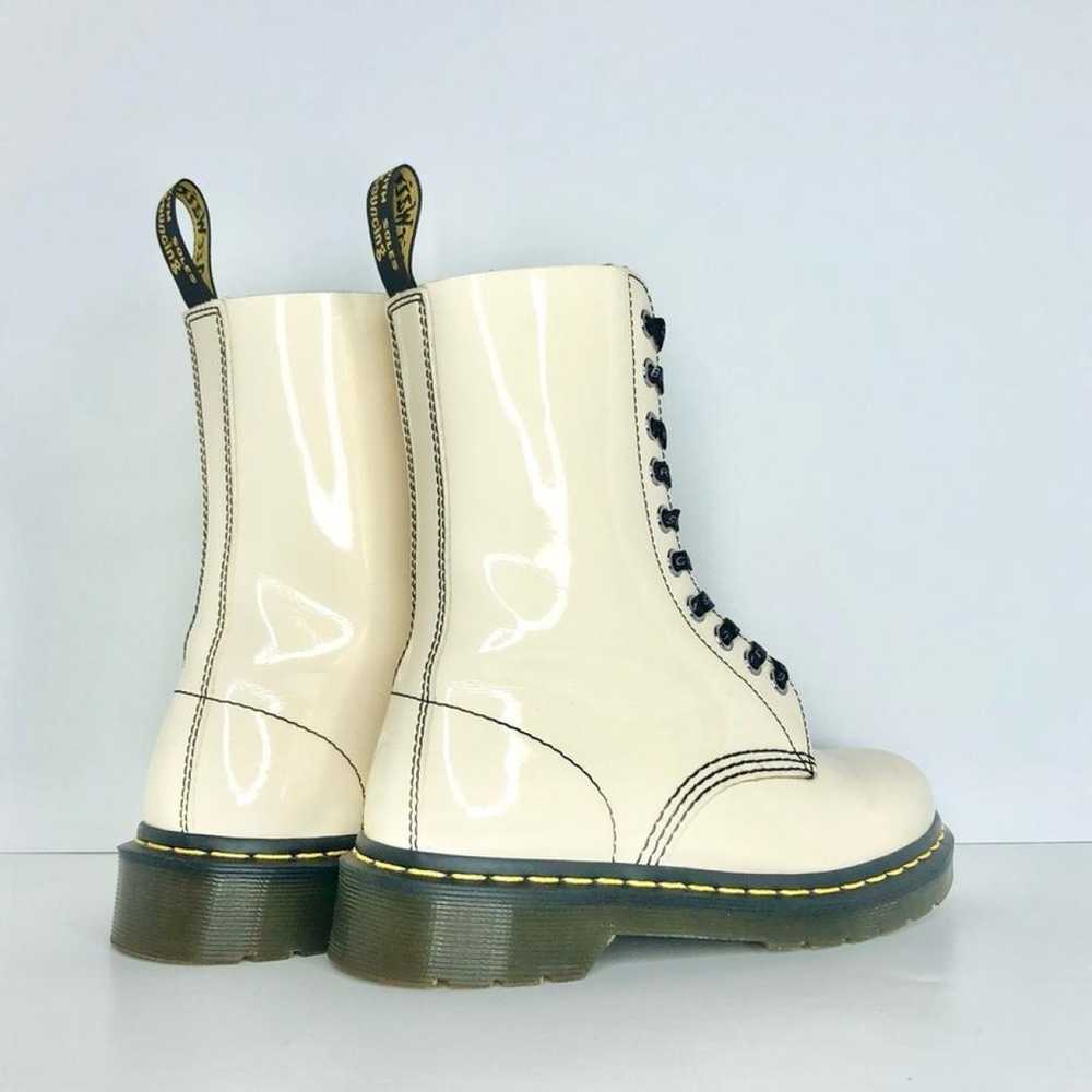 Dr. Martens 1490 (10 eye) patent leather boots - image 7