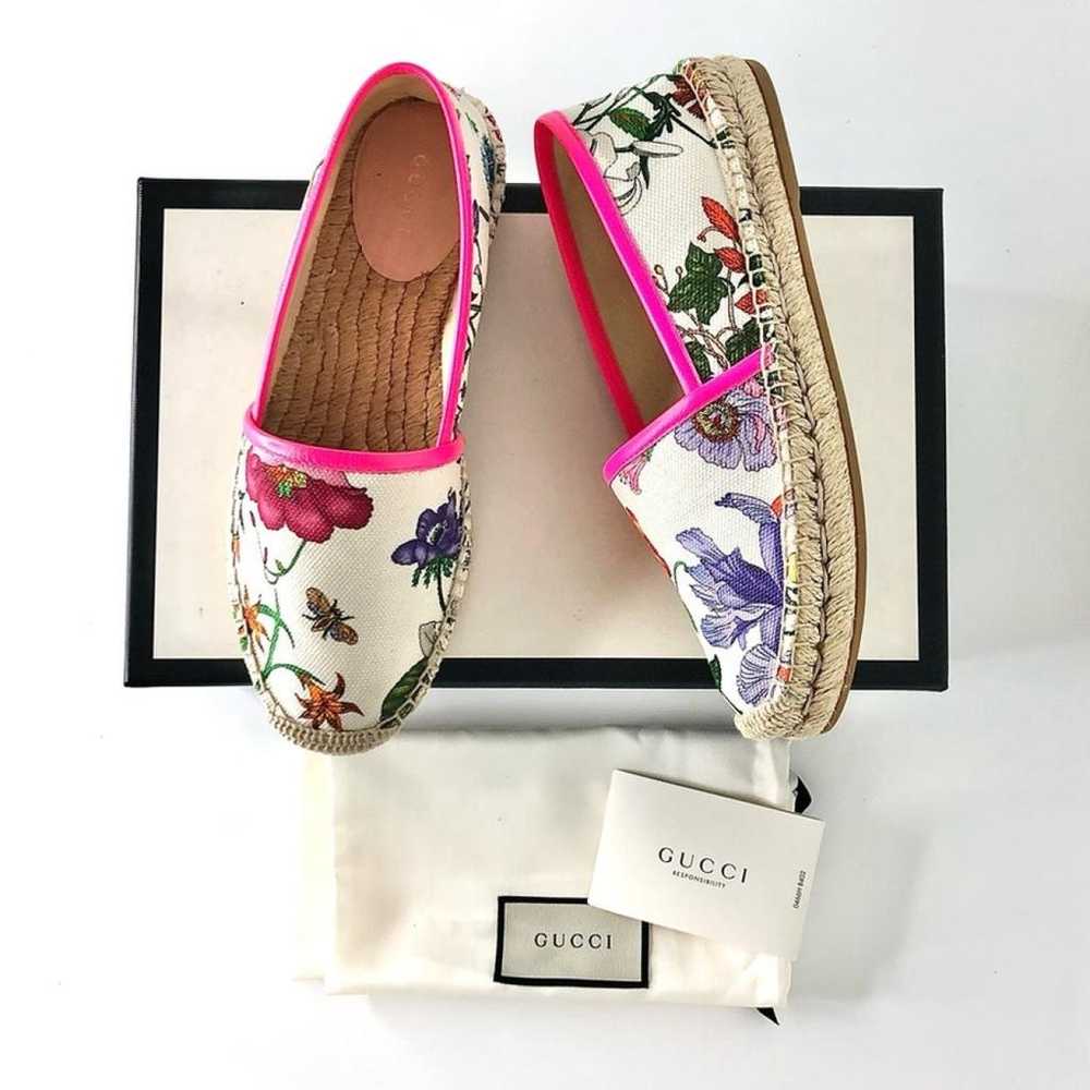 Gucci Cloth flats - image 3