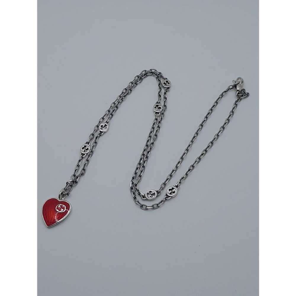 Gucci Silver necklace - image 3