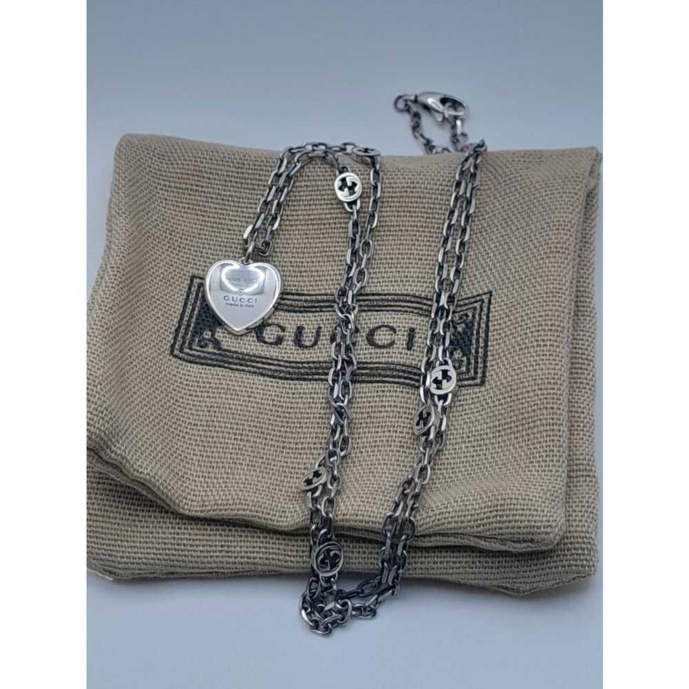 Gucci Silver necklace - image 9