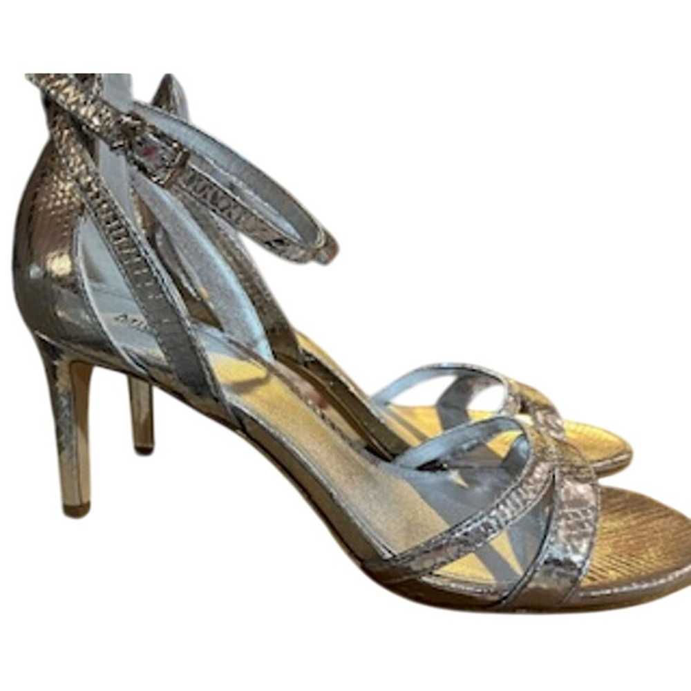 MICHAEL KORS-Snake Embossed Leather Sandal-Asha S… - image 7