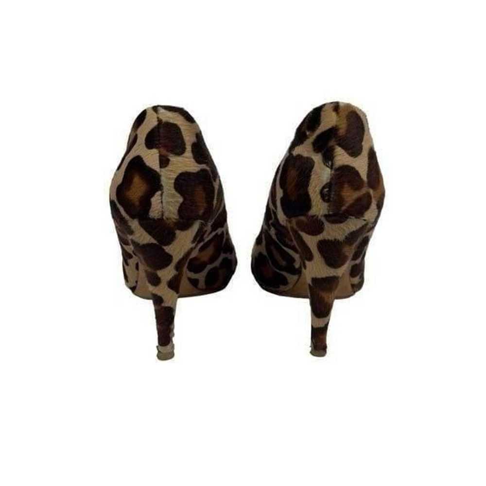 KURT GEIGER PONY HAIR LEOPARD ANIMAL PRINT CIGARE… - image 4