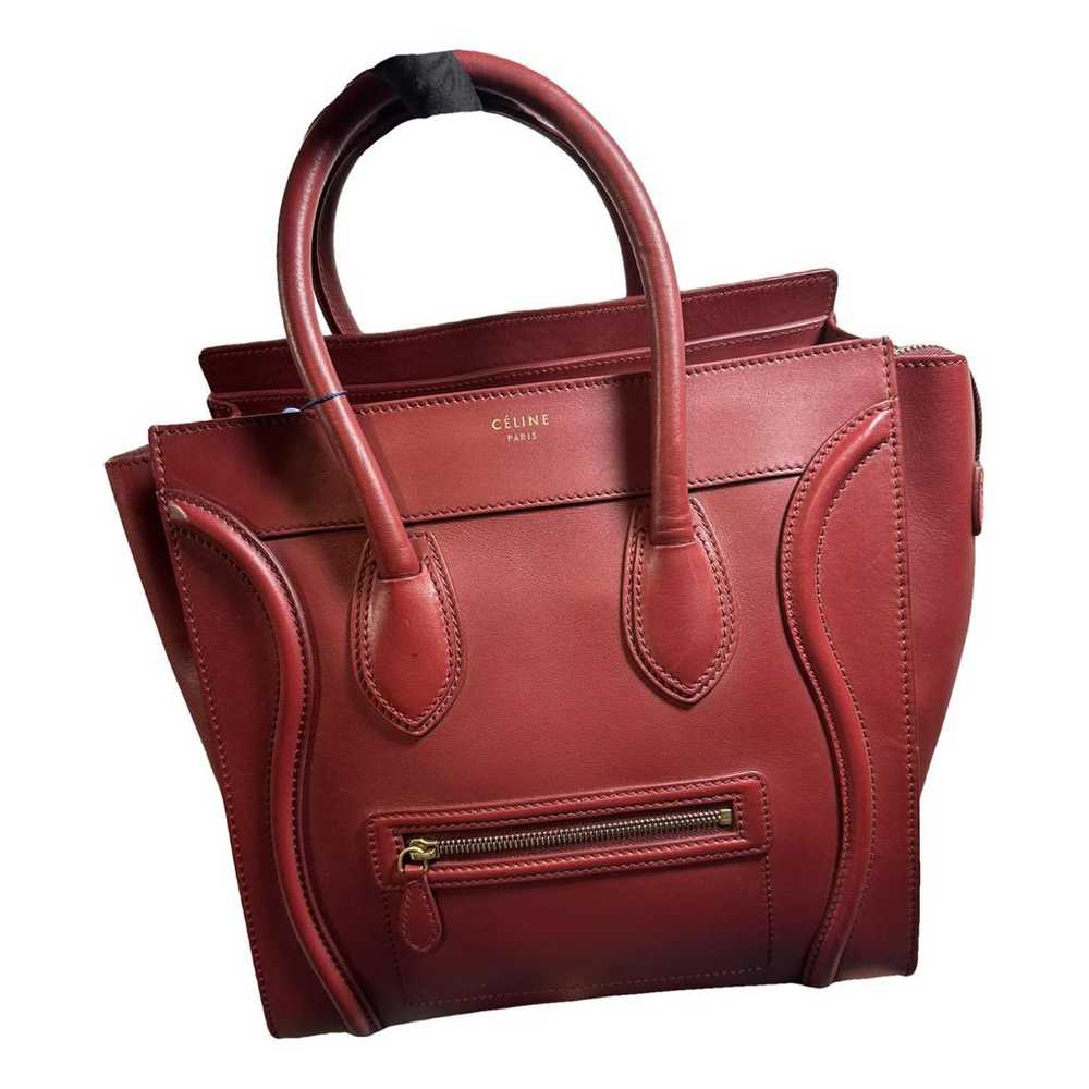 Celine Luggage leather handbag - image 1