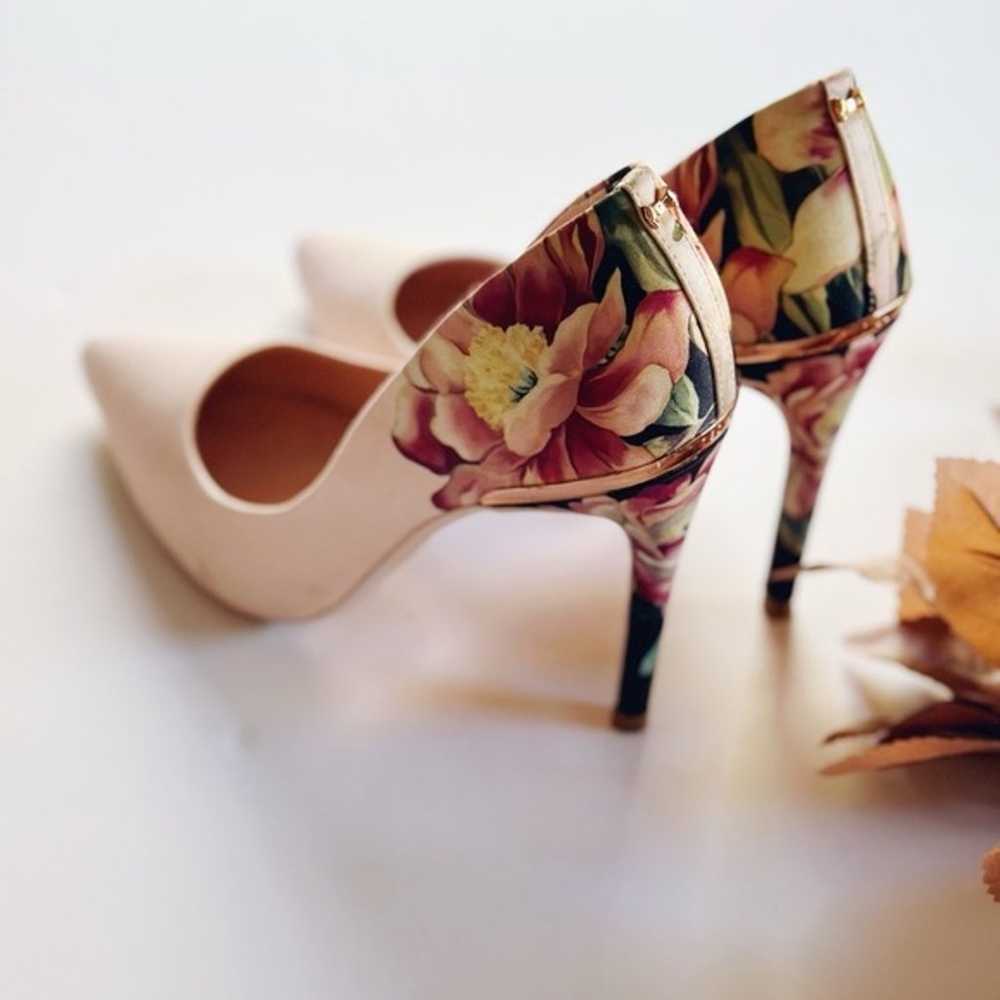 Ted Baker Floral Print Pink Pump - image 6