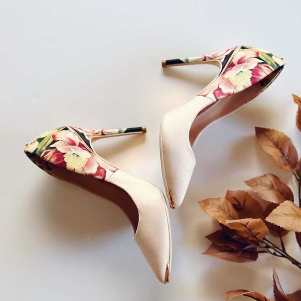 Ted Baker Floral Print Pink Pump - image 7