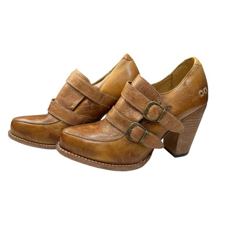 Bed | Stu Mary Jane Comfort Shoes Size 9 Brown Le… - image 1