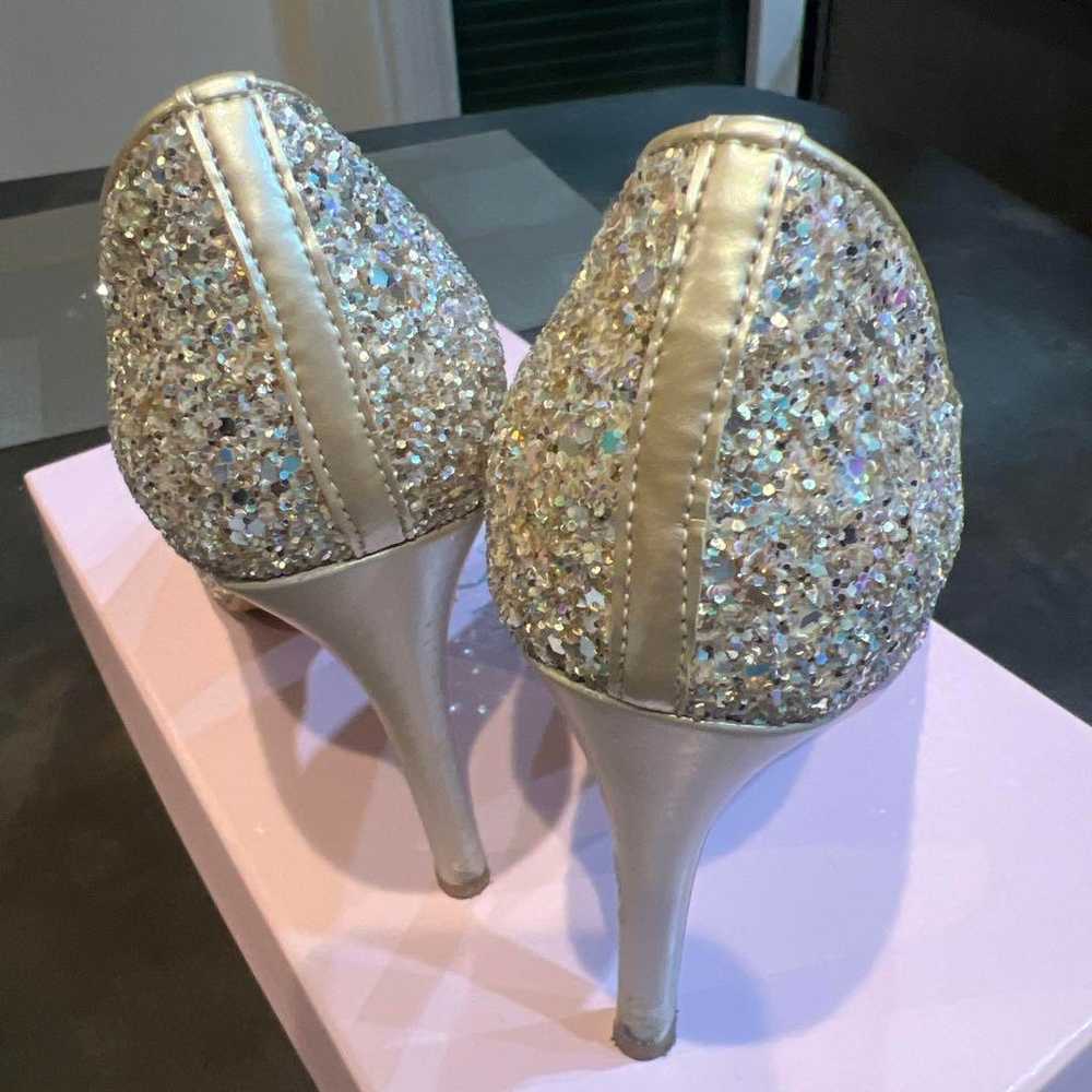 Diana Glitter High Heels - image 5