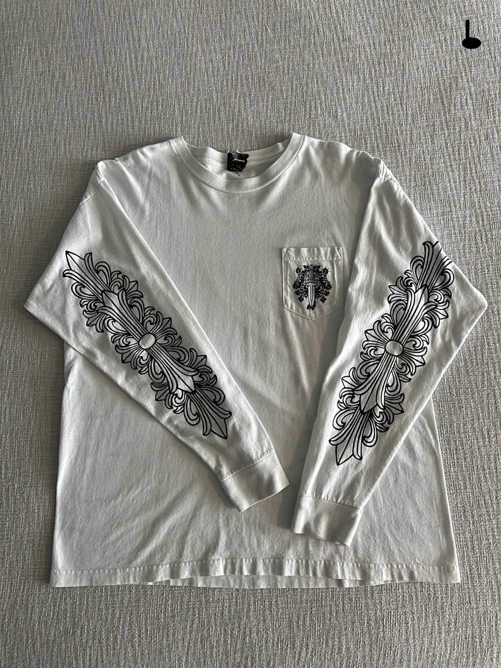 Chrome Hearts Rare Vintage Chrome Hearts Long Sle… - image 1