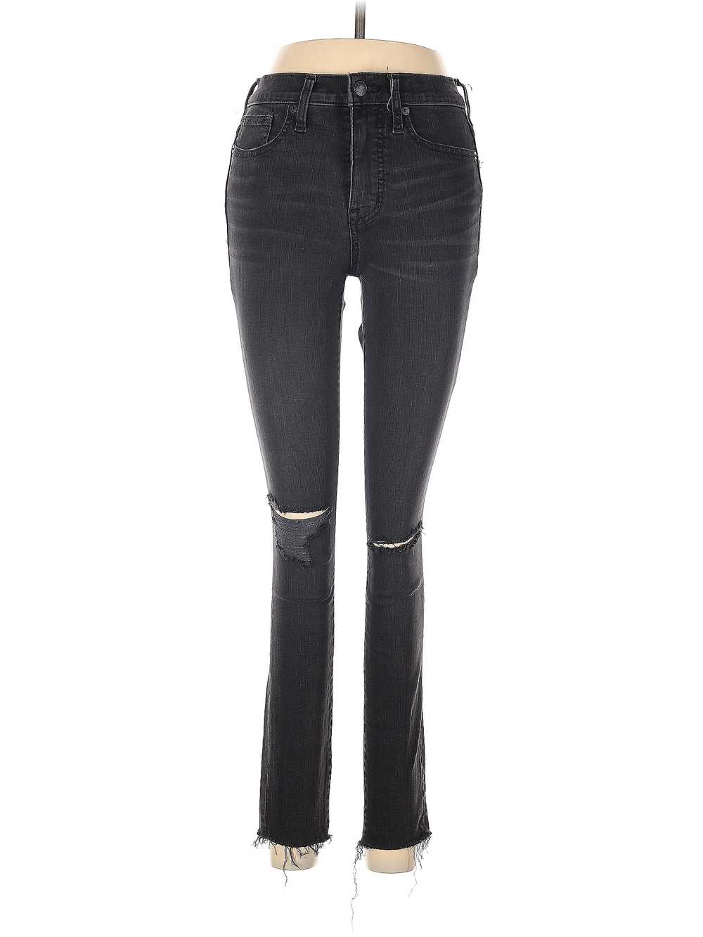 Madewell Women Black Jeans 26W - image 1