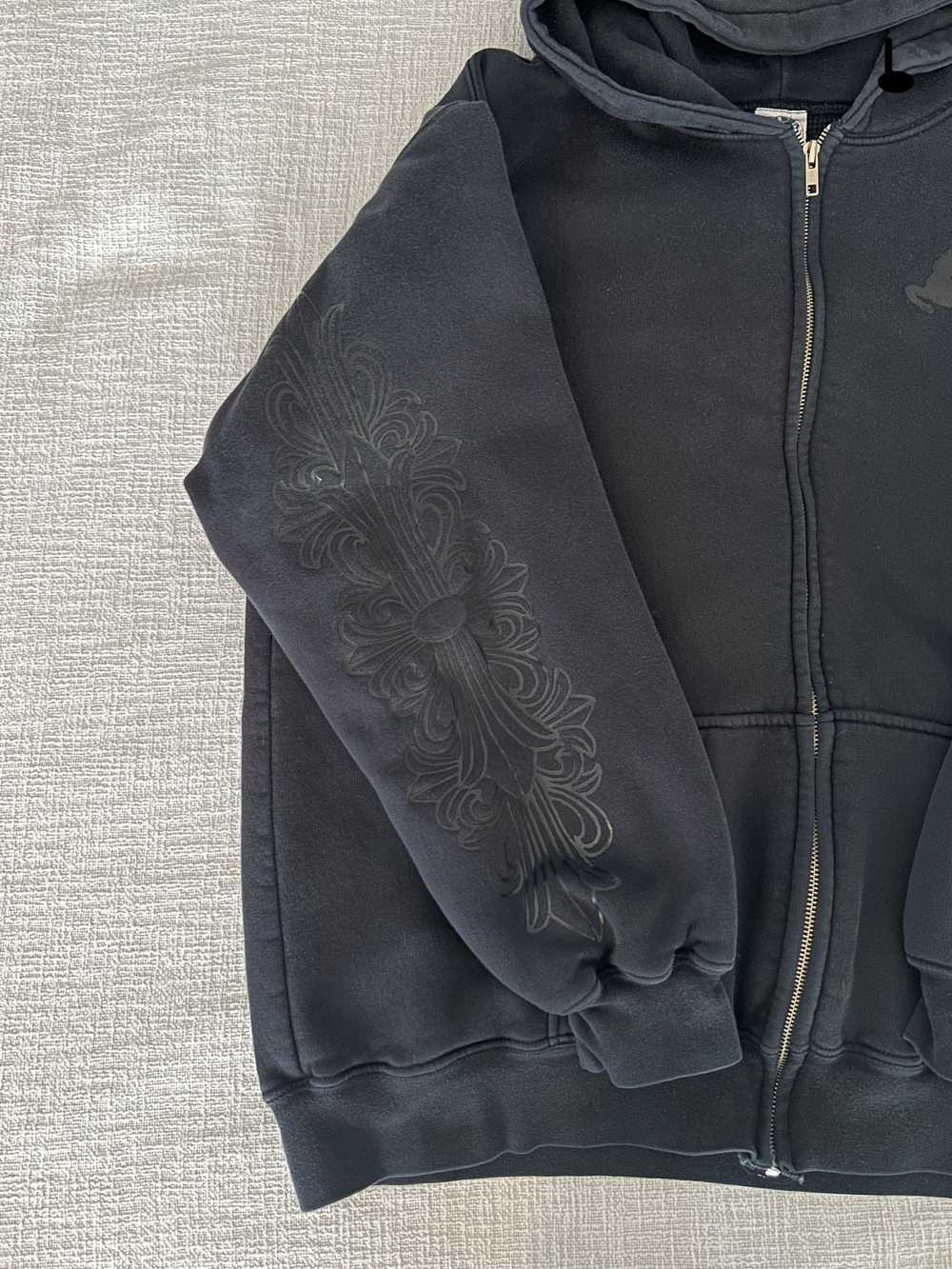 Chrome Hearts Black Chrome Hearts Hoodie - image 2