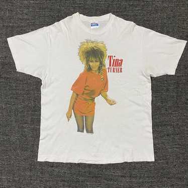 Band Tees × Tour Tee × Vintage VINTAGE 80S TINA T… - image 1