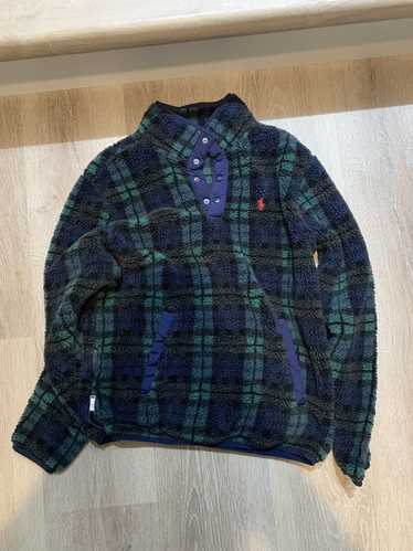 Polo Ralph Lauren Plaid Polo Ralph Lauren Sherpa - image 1