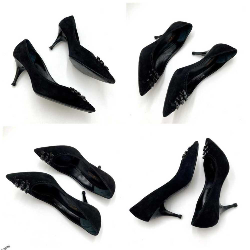 LOUIS VUITTON Pumps Black Ribbon 1218 - image 8