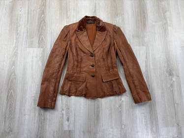 ★RoBERTA SCARPA★レザージャケット Jacket roberta scarpa - Gem