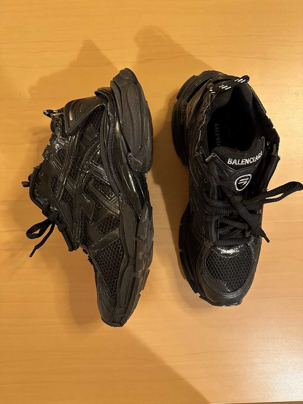 Balenciaga Balenciaga black Runner sneakers - image 2