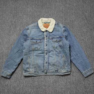 Other Lamb fleece denim jacket - image 1