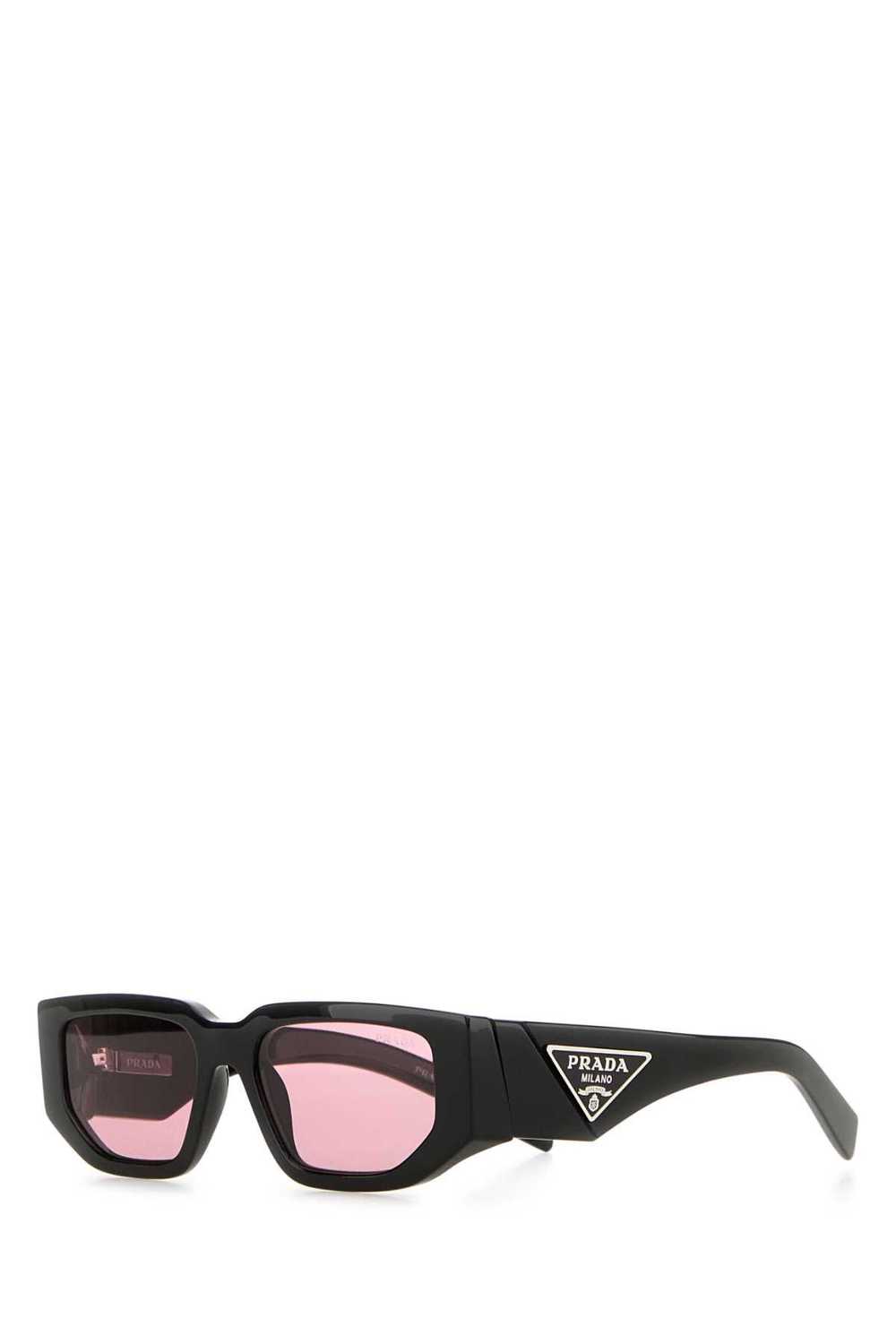 Prada Black Acetate Sunglasses - image 1