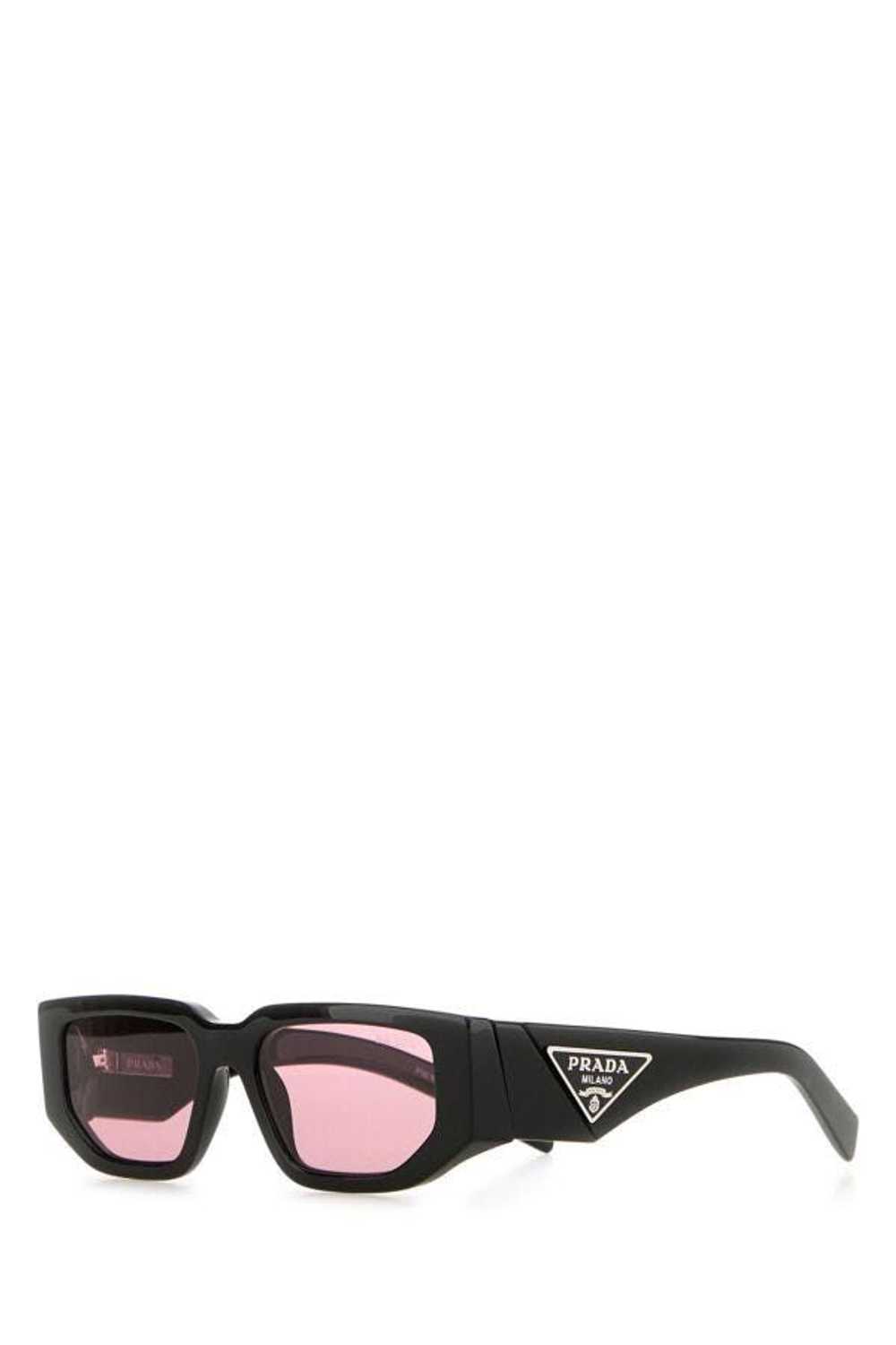 Prada Black Acetate Sunglasses - image 3