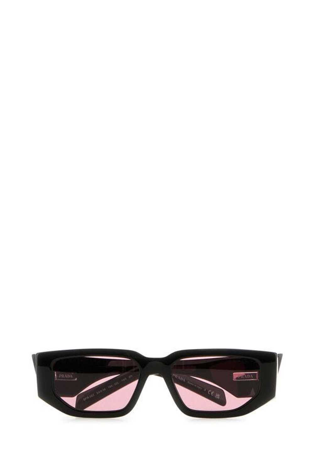 Prada Black Acetate Sunglasses - image 4