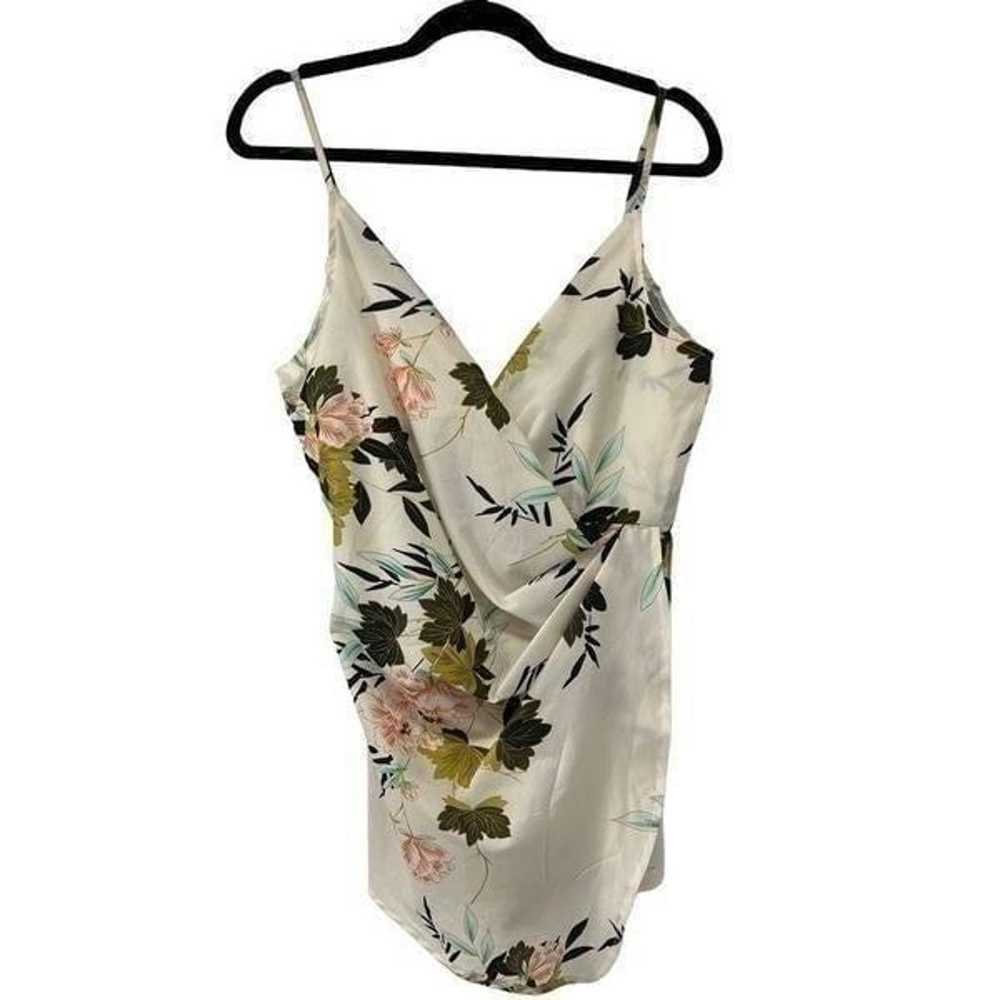 Blithe White Floral Skirted Romper - image 1