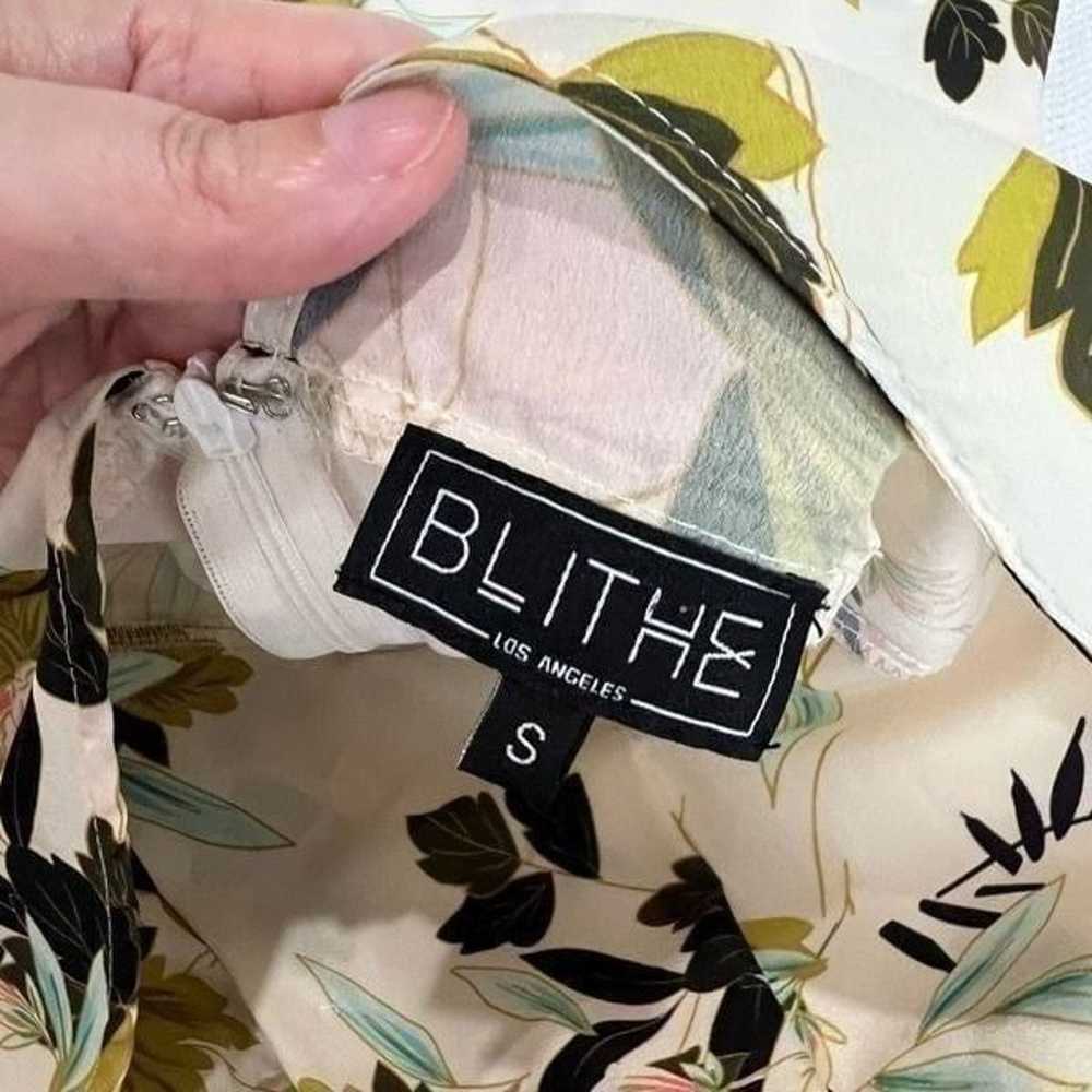 Blithe White Floral Skirted Romper - image 3