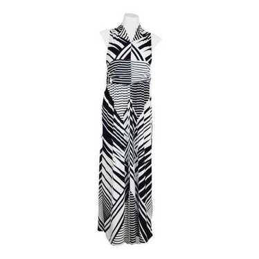 Chaus sleeveless maxi dress Size Small black white