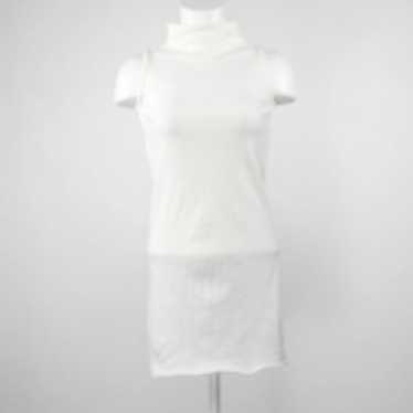 Missguided Turtleneck Dress White 6