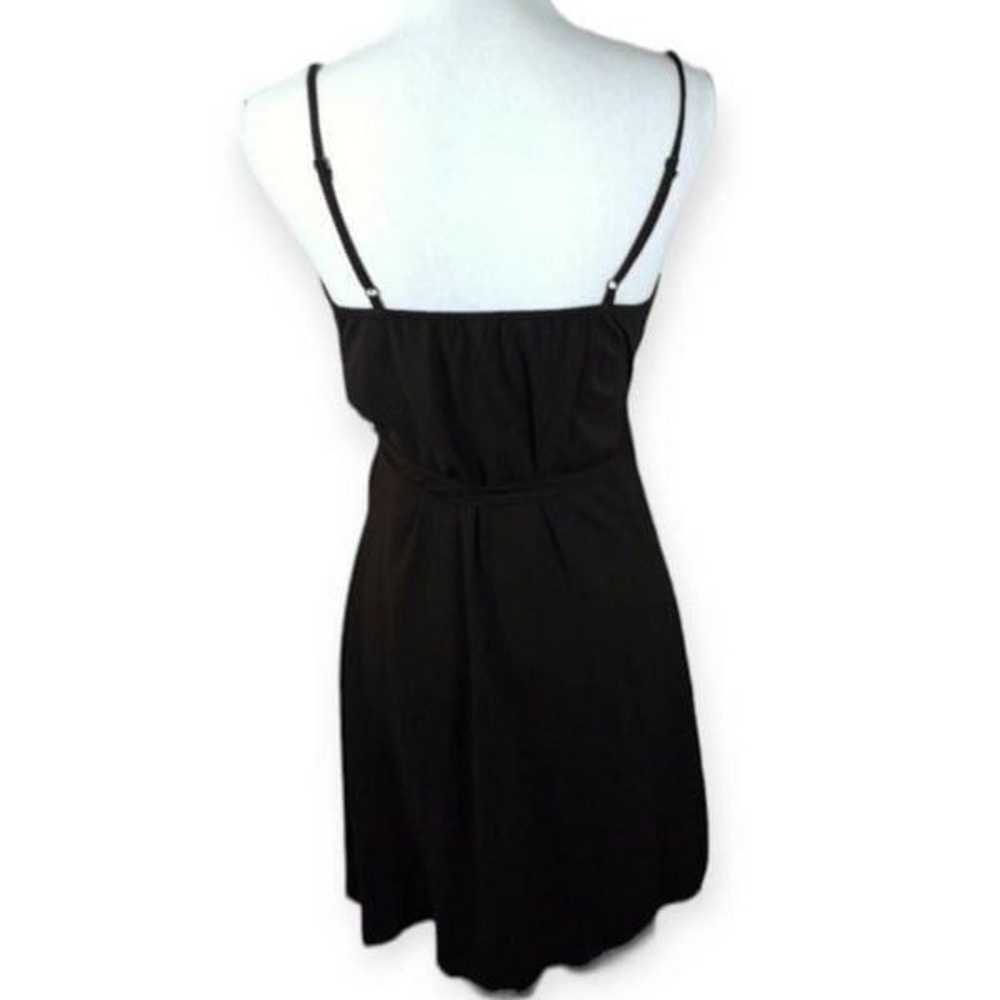 FOREVER 21 BLACK WRAP DRESS SZ.S EUC. - image 5