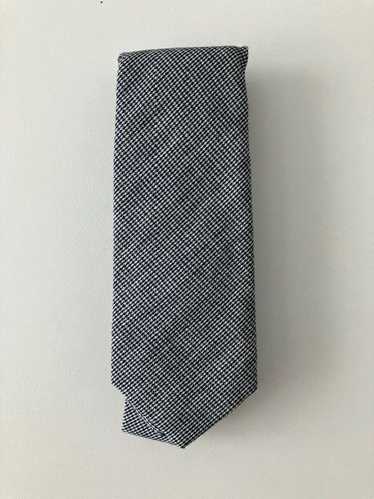 The Hill-Side The Hill-Side Navy Houndstooth Tie