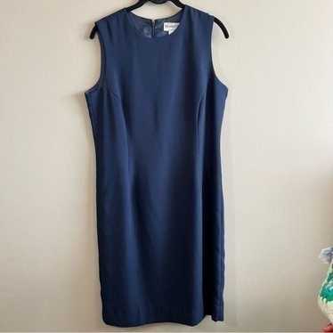 Pendleton Women’s Navy Blue Sheath Dress Made in … - image 1