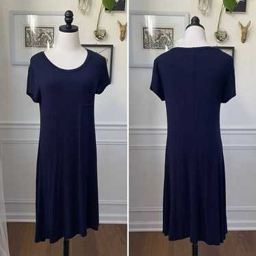 Stitch Fix Pixley Navy Blue Pocket Tshirt Dress M