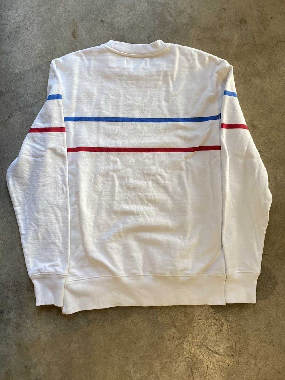 Palace Palace double ripe crewneck white red blue - image 3