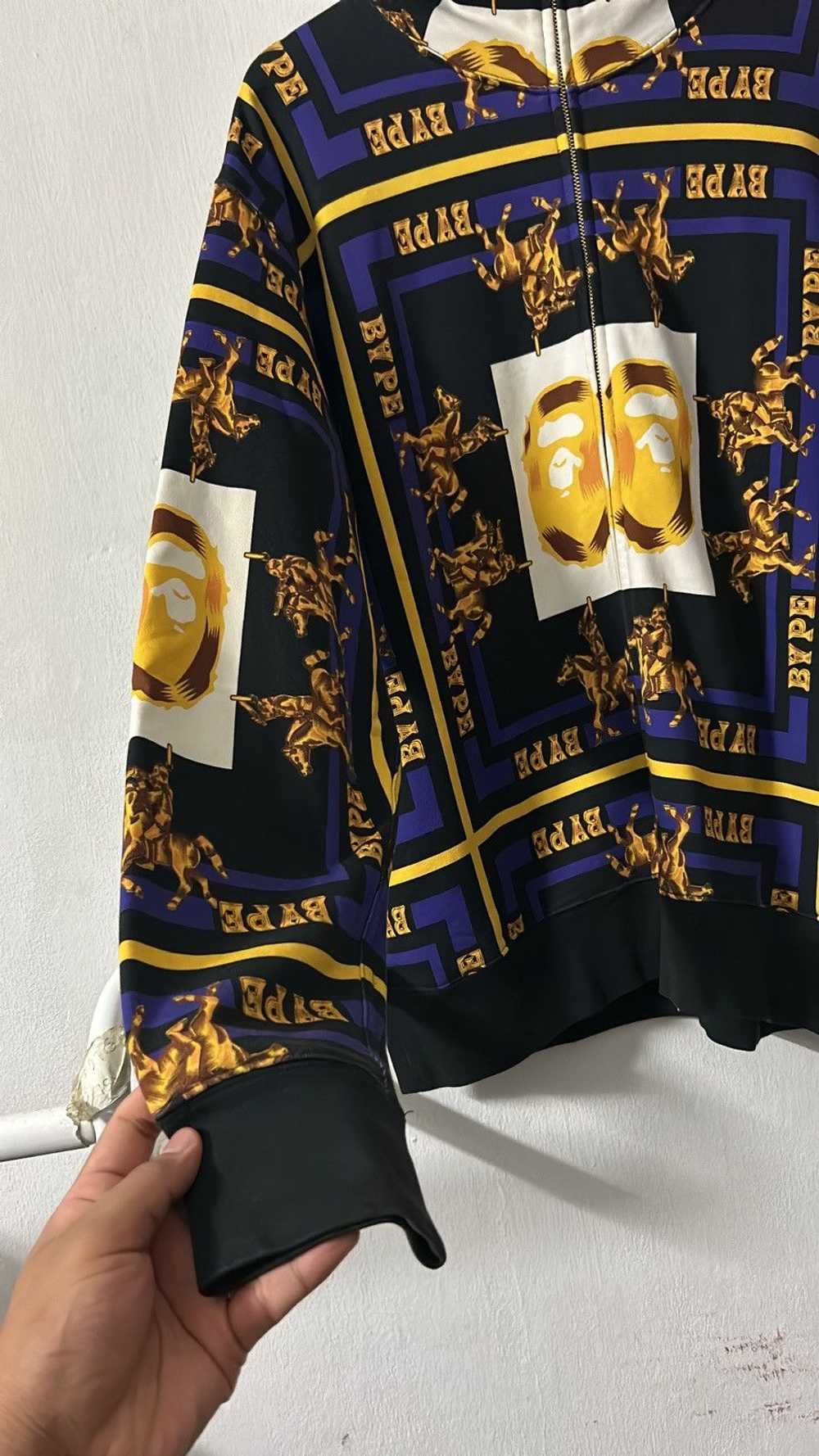 Bape Double Ape Head Relaxed Full Zip Hoodie - image 2