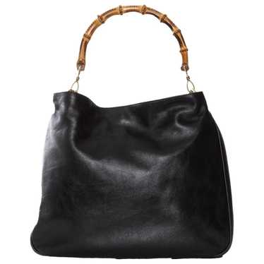 Gucci Bamboo leather handbag