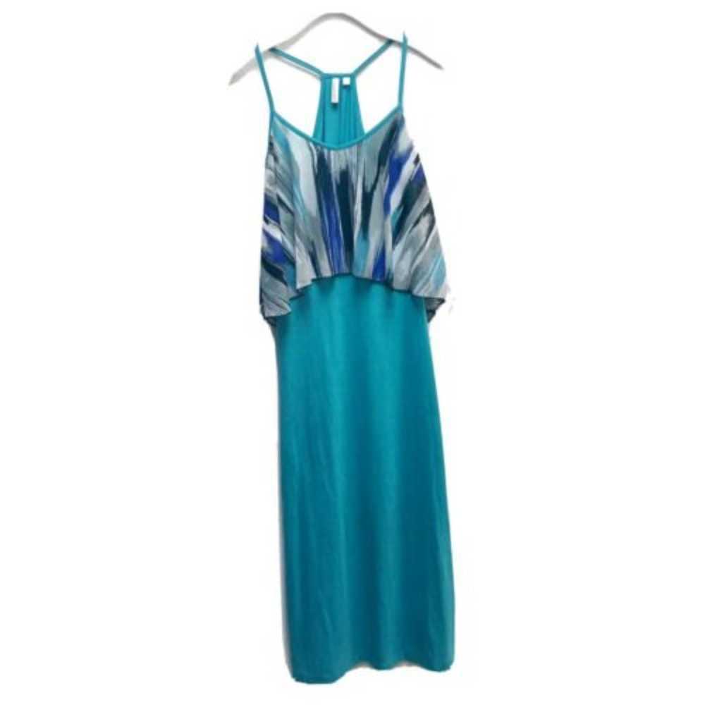 Hang Ten L Maxi Dress Large Juniors Long Stretch … - image 1