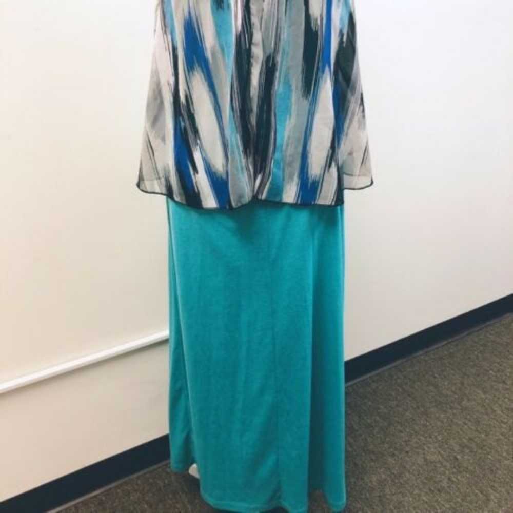 Hang Ten L Maxi Dress Large Juniors Long Stretch … - image 8