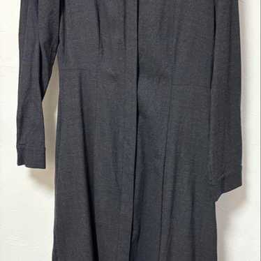 COS Dark Grey Long Sleeve Shirt Dress - image 1