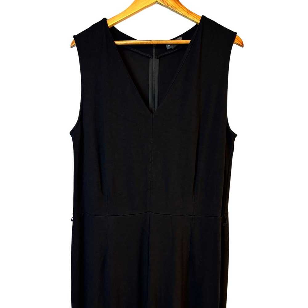 The Limited Black V- Neck Jumpsuit Womens XL - image 2