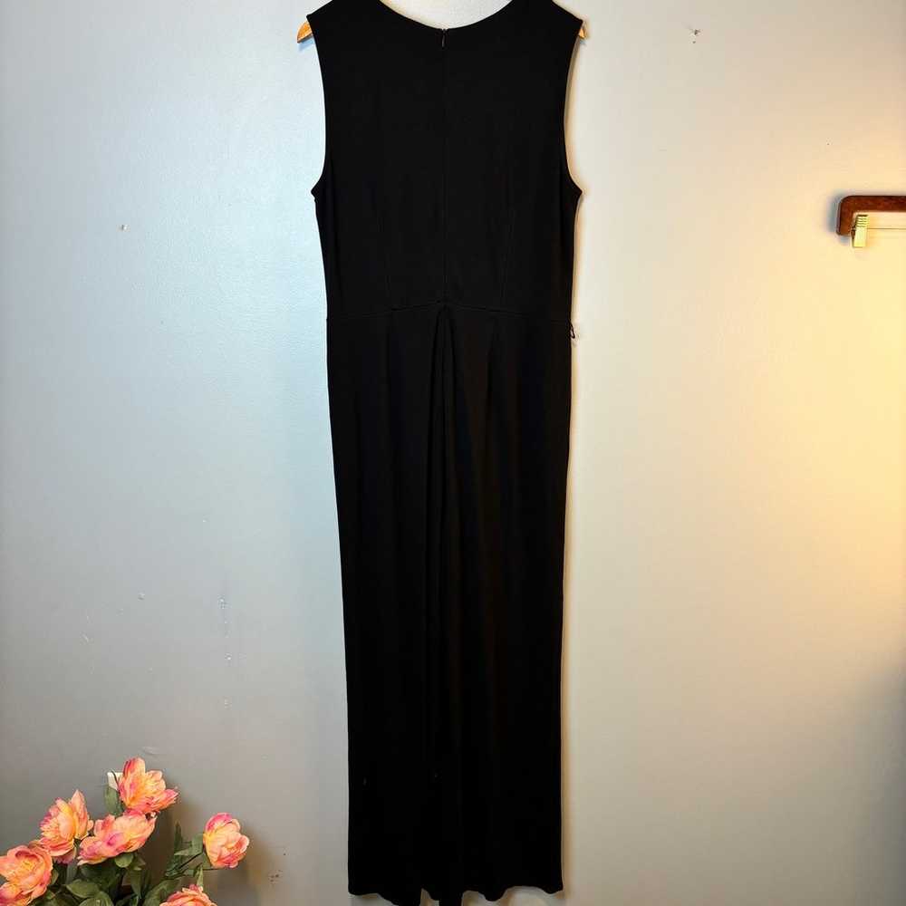 The Limited Black V- Neck Jumpsuit Womens XL - image 3